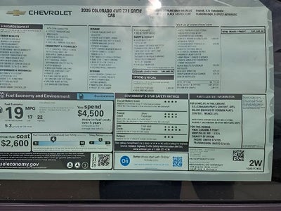 2026 Chevrolet Colorado Z71