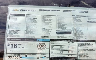 2026 Chevrolet Suburban Premier